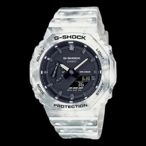 CASIO G-Shock Analog-Digital 'White'