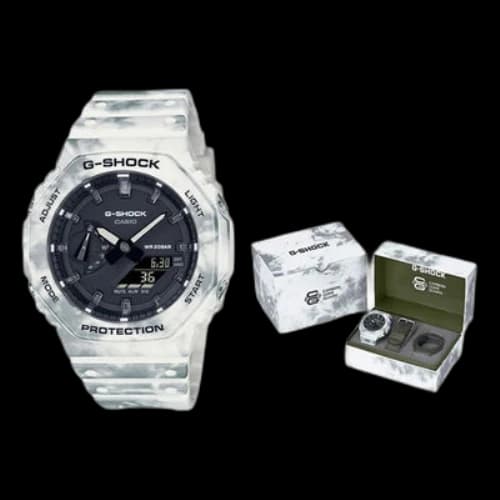 CASIO G-Shock Analog-Digital 'White'