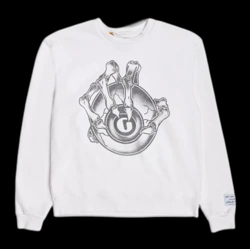 Gallery Dept. G Ball Crewneck Sweatshirt White