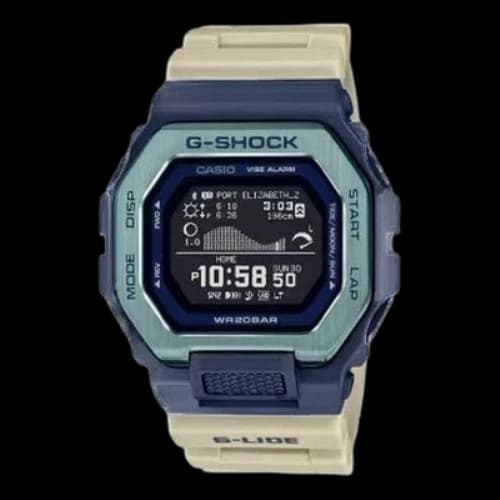 CASIO G-Shock Digital 'Ivory Navy'