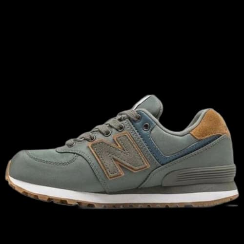 New Balance 574 BackPack Grade Kid's Shoes Grey