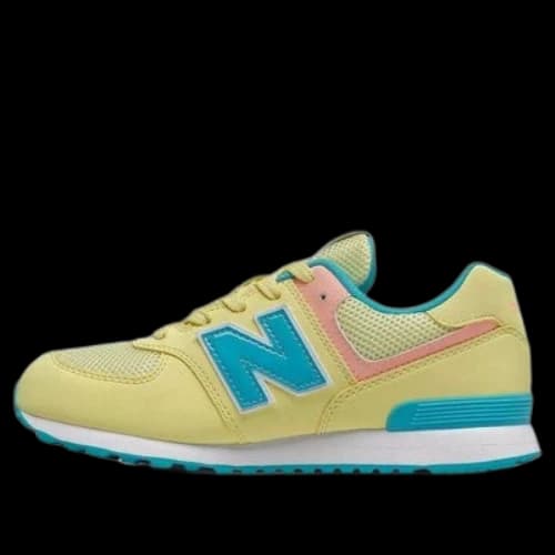 (GS) New Balance 574 'Lemon Yellow'