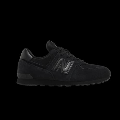 New Balance 574 Big Kid Wide 'Core Pack - Black'