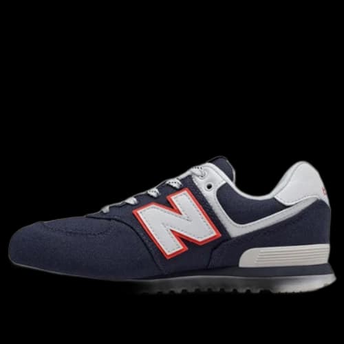 (GS) New Balance 574 Lace Shoes Blue