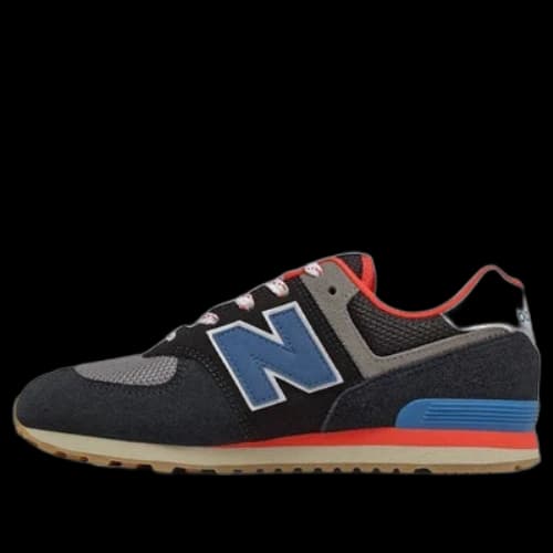 (GS) New Balance 574 Black/Blue