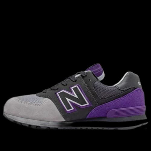 New Balance 574 Shadow Logo Pack 'Black Purple'