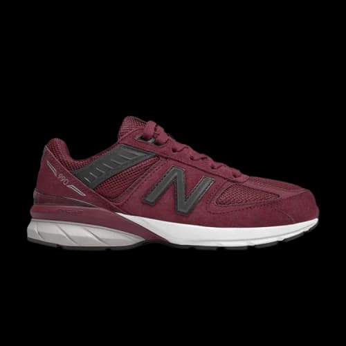 New Balance 990v5 Big Kid 'Burgundy'