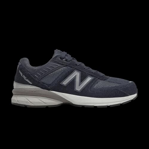 New Balance 990v5 Big Kid X-Wide 'Navy'