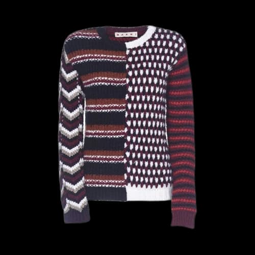 Marni Roundneck Sweater 'Wine'