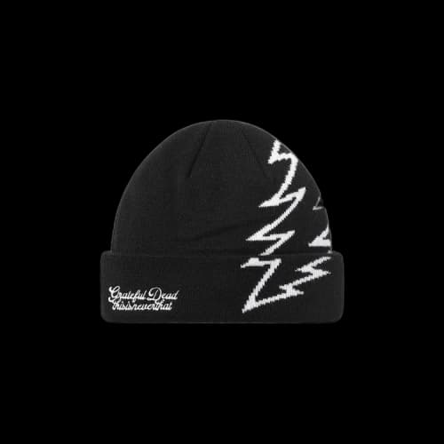 thisisneverthat x Greatful Dead Lightning Beanie 'Black'