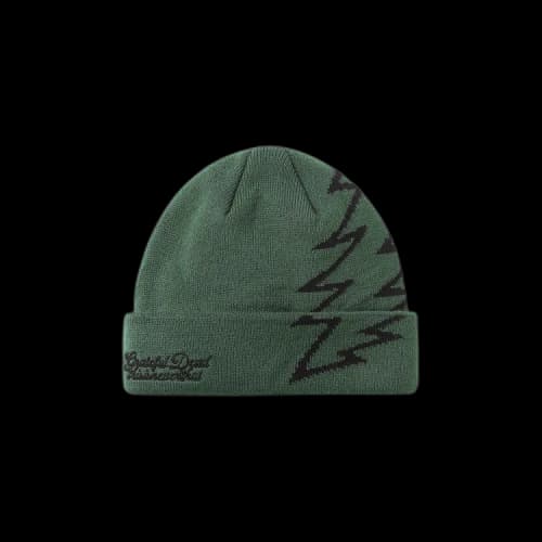 thisisneverthat x Greatful Dead Lightning Beanie 'Moss'