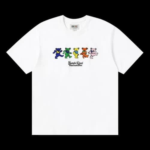 thisisneverthat x Greatful Dead Dancing Bears Tee 'White'