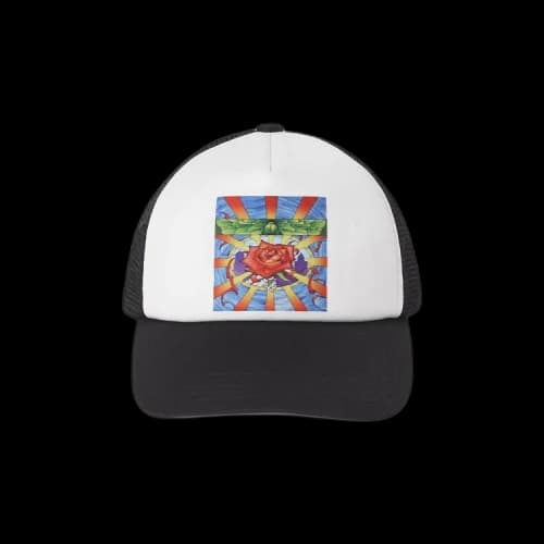 thisisneverthat x Greatful Dead Rose Mesh Trucker Cap 'Black'
