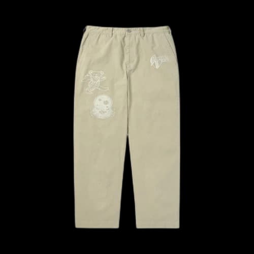 thisisneverthat x Greatful Dead Iconography Work Pant 'Stone'