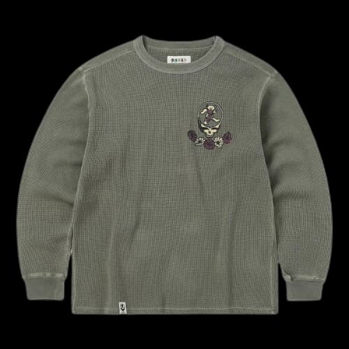 thisisneverthat x Grateful Dead SYF Waffle Long-Sleeve Top 'Mud'
