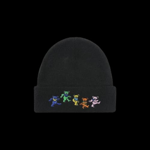 thisisneverthat x Grateful Dead Dancing Bears Beanie 'Black'