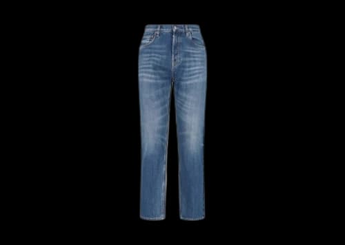 Prada Selvedge Straight-Leg Jeans Blue