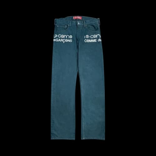 Comme des Garçons x Junya Watanabe MAN x Levi's Custom 10 Corso Como Denim Jeans 'Black'