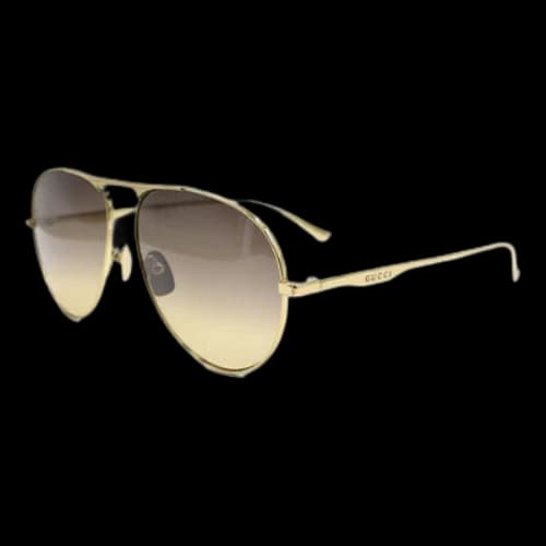 Gucci Series aviator Business travel Version Gold Color