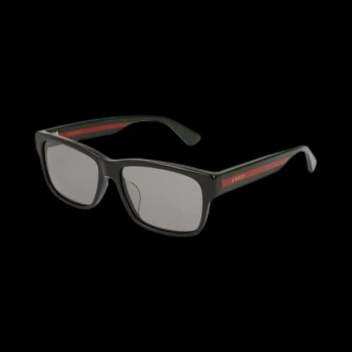 Gucci Square Sunglasses 'Black/Multicolor/Silver'