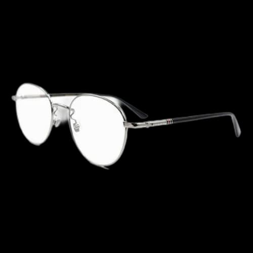 Gucci Round Enamel Ribbon Glasses Sliver