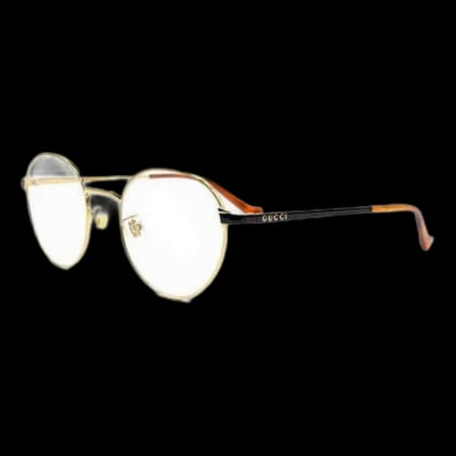 Gucci Round Enamel Optical Glasses Frame Muticolor