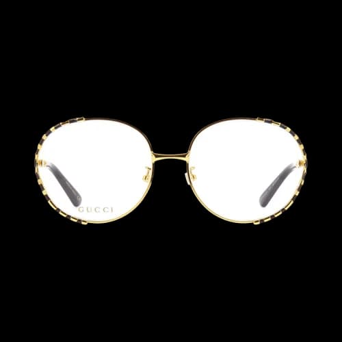 Gucci Round Glasses 'Gold'