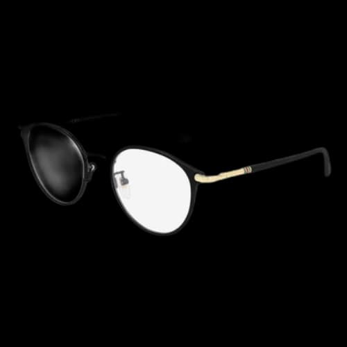 Gucci Round Frame Nearsighted Glasses Red/Green