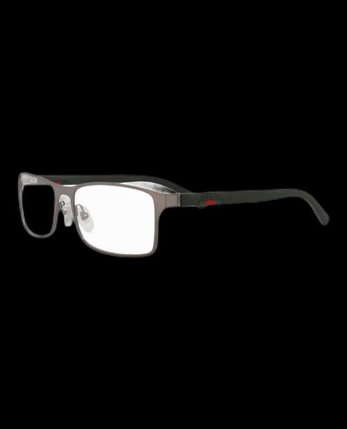 Gucci Square Eyeglasses Ruthenium/Green (GG0614O-30008141-005)