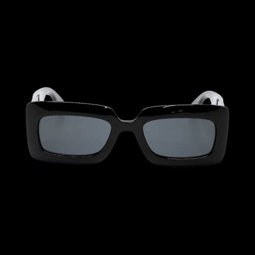 Gucci Rectangle Sunglasses 'Black'