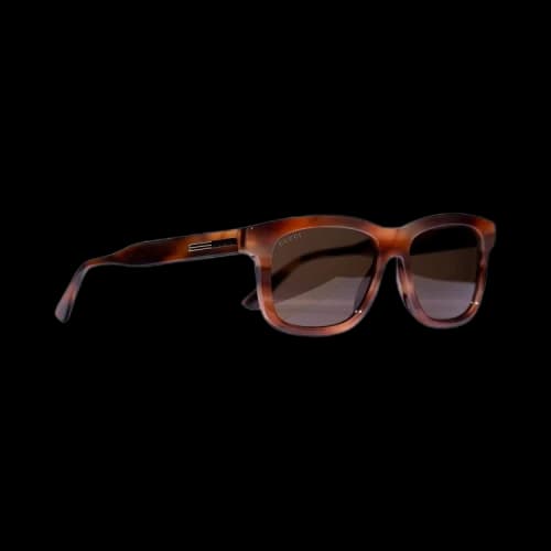 Gucci Square Sunglasses 'Havana'
