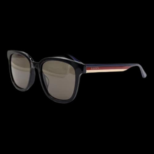 Gucci Classic Series Sunglasses Men's Black/Blue/Red