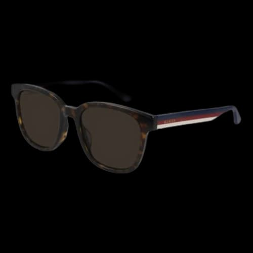 Gucci Brown Square Frame Sunglasses 54mm