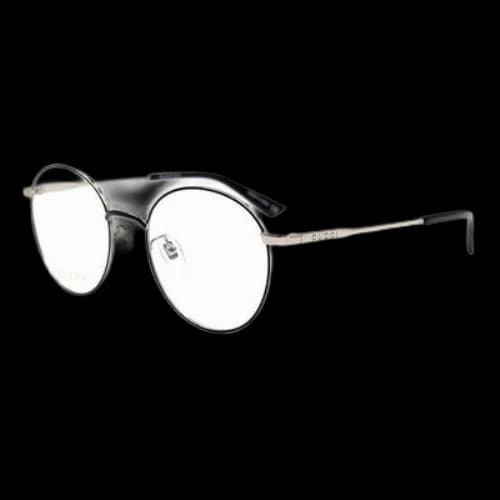Gucci Series Eyeglasses Men's Black/Silver