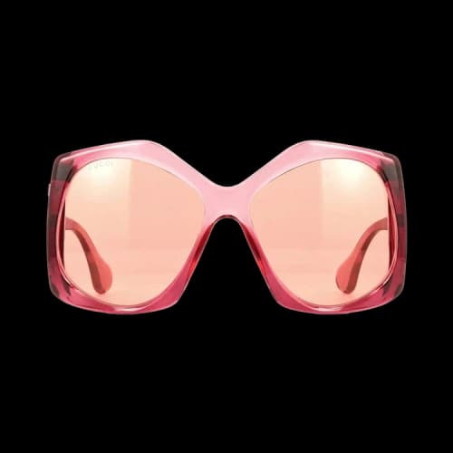 Gucci Square Sunglasses 'Red'