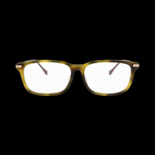 Gucci Square Optical Glasses 'Havana/Gold/Transparent'
