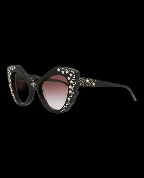 Gucci Cat Eye Sunglasses Black/Black/Red (GG1095S-30012868-001)