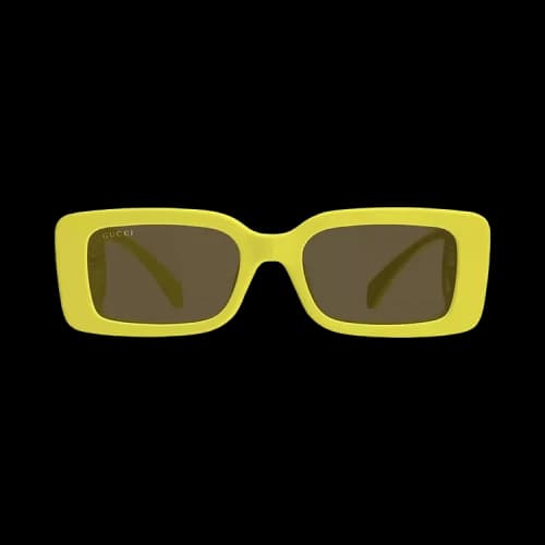 Gucci Square Sunglasses 'Yellow'