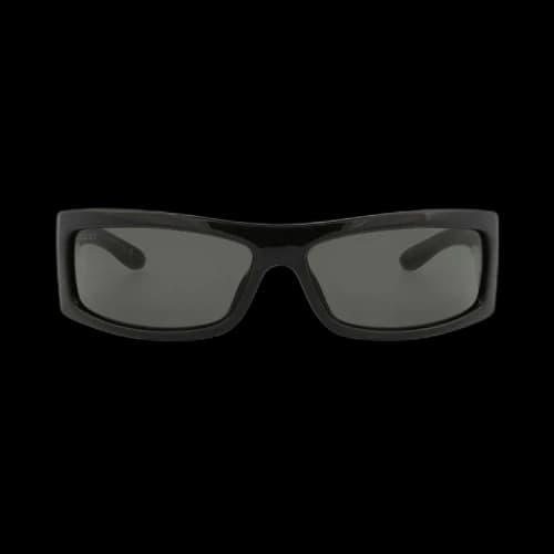 Gucci Shield Sunglasses 'Black/Grey'