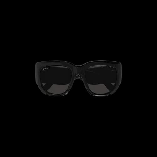 Gucci Sunglass Woman Injection 'Shiny Black'