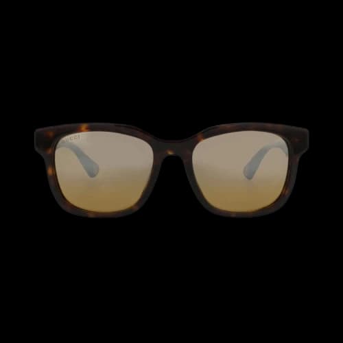 Gucci Square Sunglasses 'Havana/Silver'