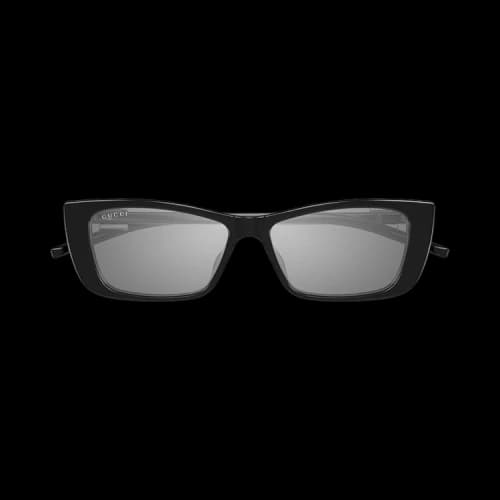 Gucci Rectangle Sunglasses 'Black'