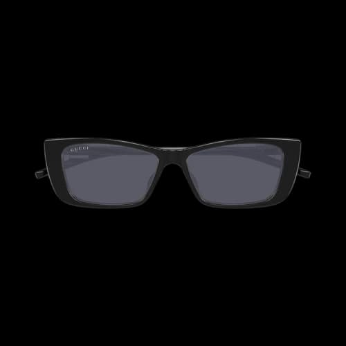 Gucci Rectangle Sunglasses 'Black'