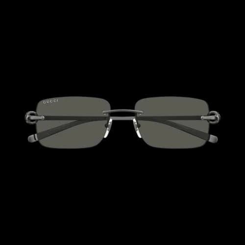 Gucci Rectangle Sunglasses 'Grey'