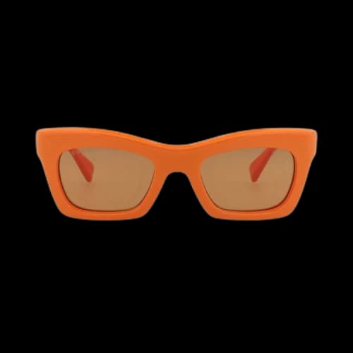 Gucci Cat Eye Sunglasses 'Orange/Brown'