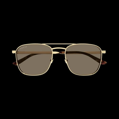 Gucci Square Sunglasses 'Brown'