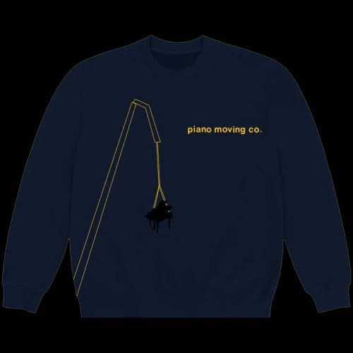 Cactus Plant Flea Market x André 3000 Cactus Piano Moving CO Crewneck 'Navy'