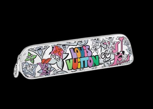 Louis Vuitton Pencil Pouch MNG Comics Multicolored