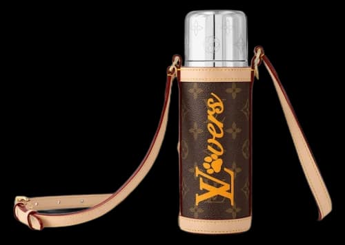 Louis Vuitton Flask Holder LV Vers Monogram