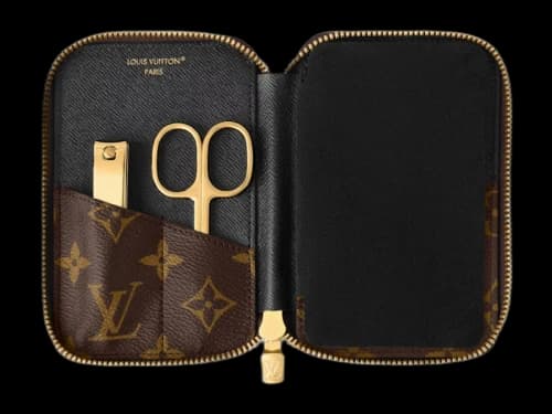 Louis Vuitton x Nigo Manicure Kit Brown